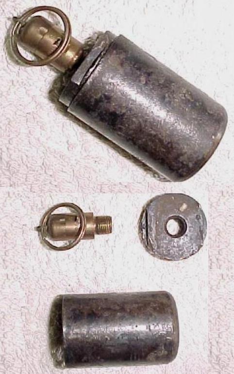 German WW2 1/2 Kgs Bomblet Grenade - Click Image to Close